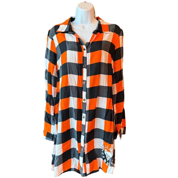 GAMEDAY Couture Dresses & Skirts - GAMEDAY COUTURE‎ OSU Oklahoma State Cowboys Button Up Tunic Dress Size Large